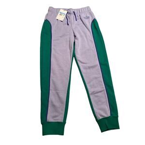 Nike Girls Sportswear Icon Clash Pants in Thistle/Malachite/Lapis Sz M
